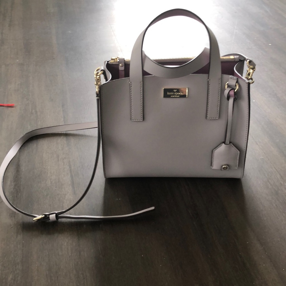 Kate Spade Purple Crossbody Bag Sleek Design